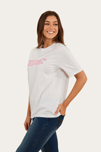 Somerset Womens Loose Fit T-Shirt - White
