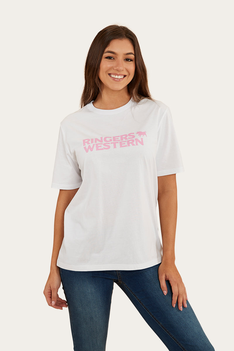 Somerset Womens Loose Fit T-Shirt - White