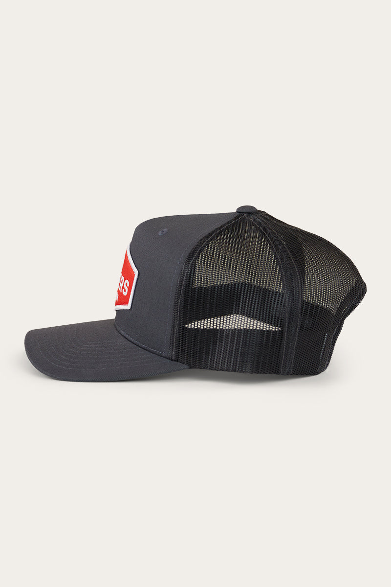 Scotty Trucker Cap - Charcoal/Red