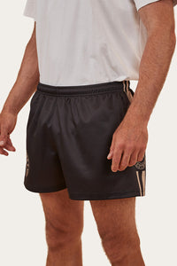 Ringers Mens Footy Short - Black