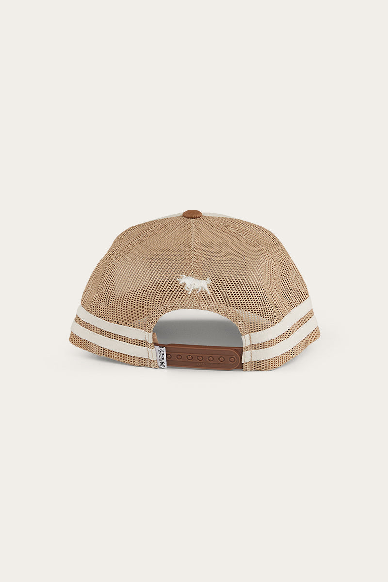 Banks Trucker Cap - Off White/Toffee