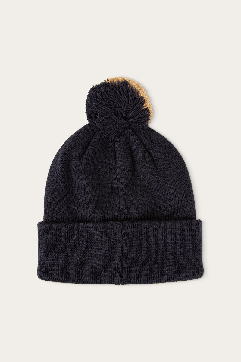 Crescent Kids Beanie - Navy