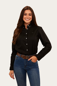 Homestead Womens Dress Shirt - Black