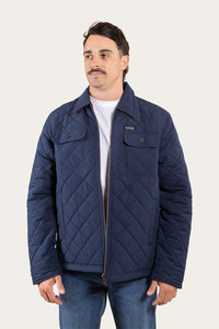 Marshall Mens Reversible Jacket - Dark Navy