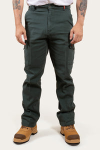 Newman Mens Heavy Weight Work Pant - Forest Green