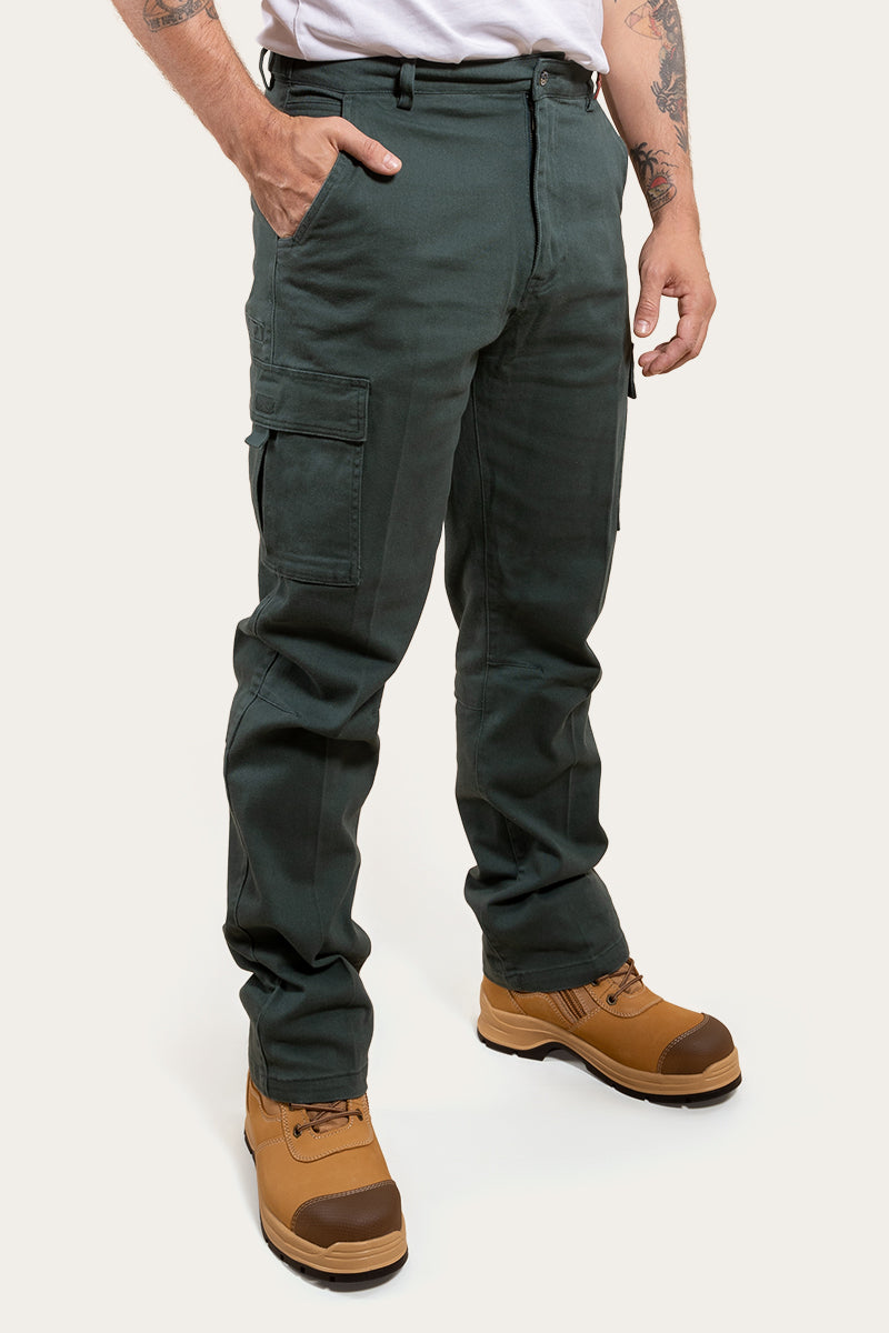 Newman Mens Heavy Weight Work Pant - Forest Green
