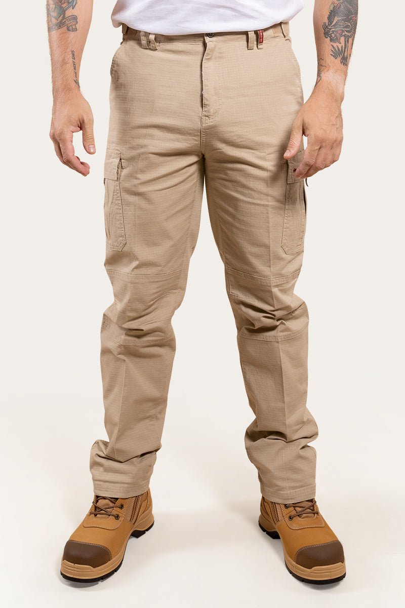 Tennant Creek Mens Ripstop Work Pant - Camel