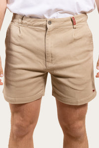 Cloncurry Mens Heavy Weight Work Short - Camel