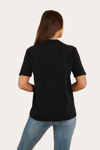 Esther Womens Loose Fit T-Shirt - Black