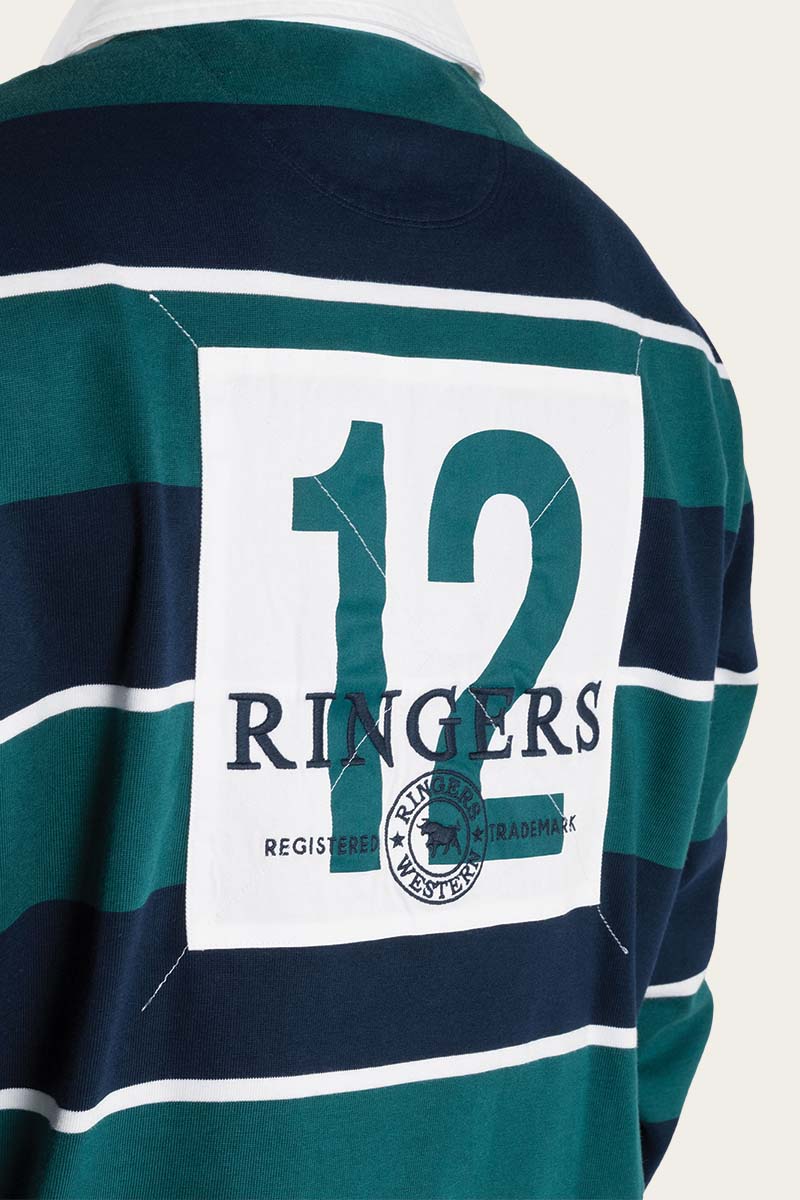 Regency Mens Rugby Jersey - Navy/Green