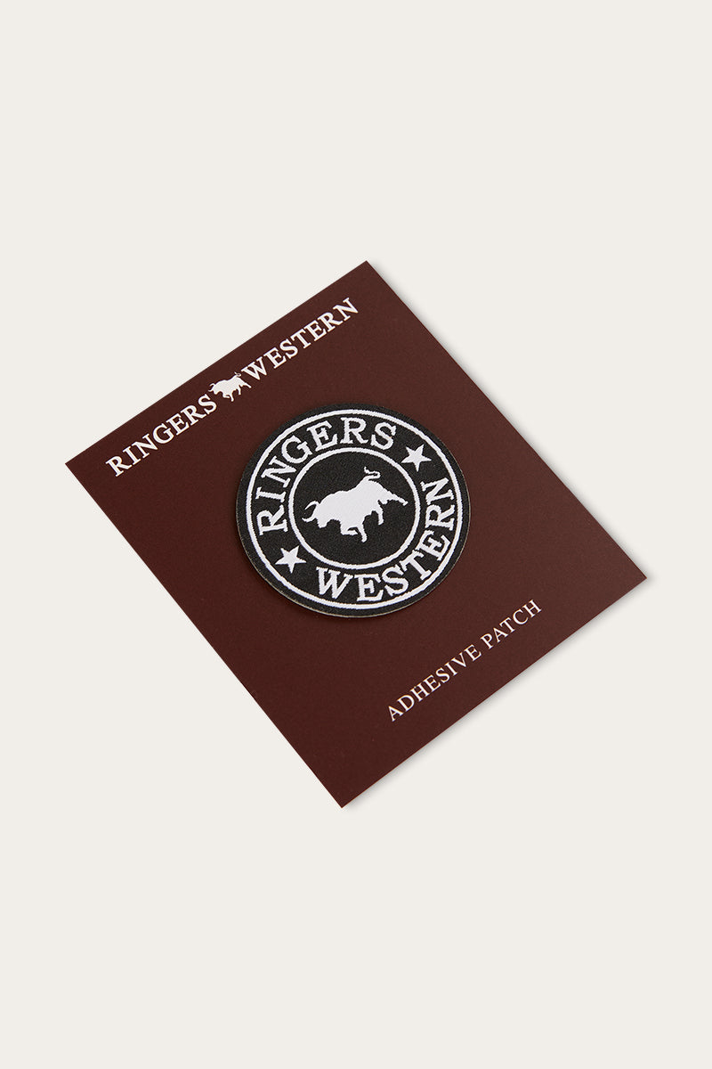 Ringers Western Logo Patch - Black/White