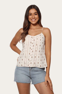 Holly Womens Cami Top - Outback Floral Print