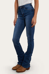 Penny Rodeo Womens High Rise Bootleg Jean - Vintage Blue