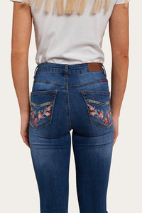 Penny Rodeo Womens High Rise Bootleg Jean - Vintage Blue