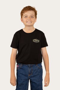 Servo Kids Classic Fit T-Shirt - Black/Camo