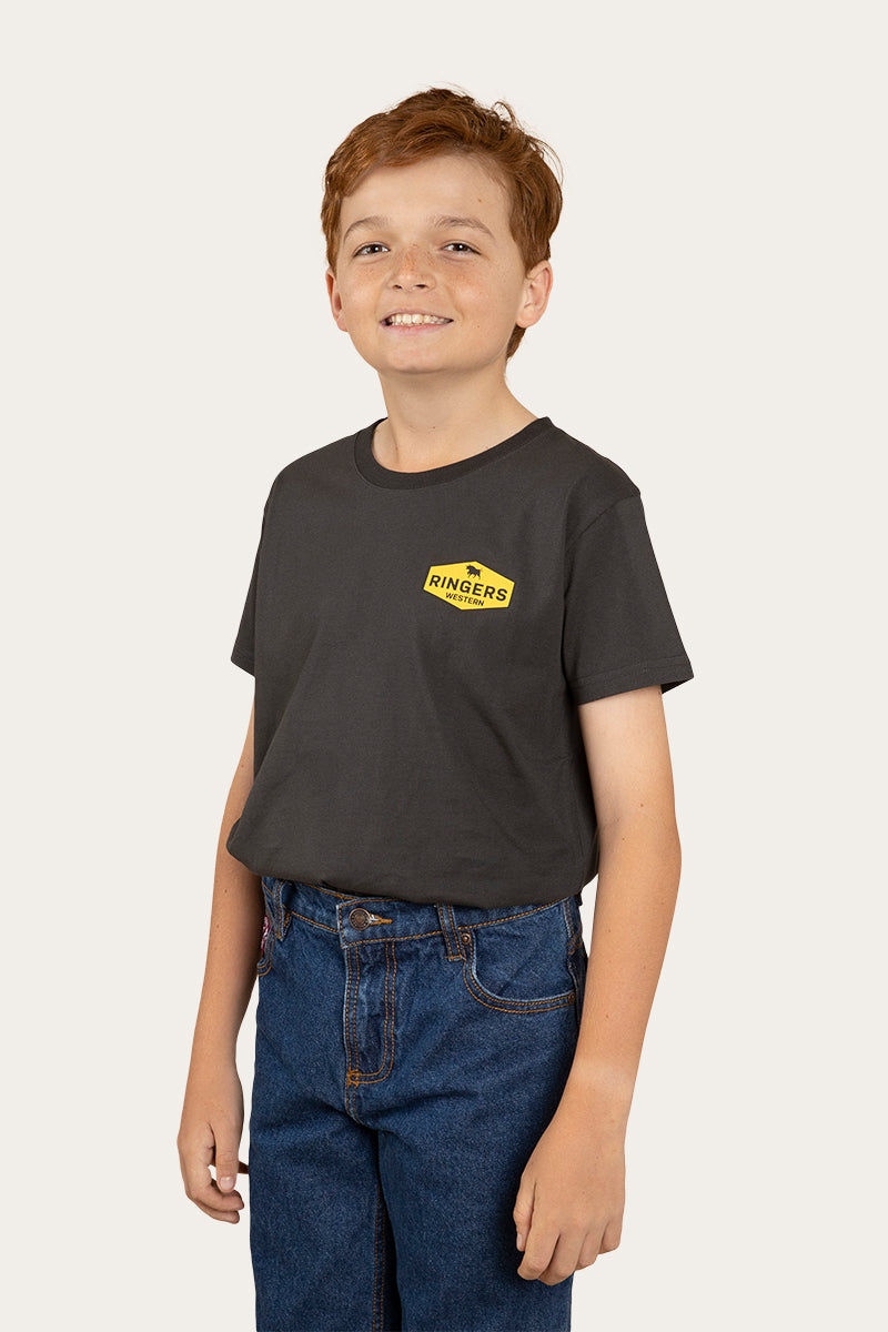 Servo Kids Classic Fit T-Shirt - Charcoal