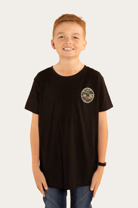 Signature Bull Kids Classic Fit T-Shirt - Black/Camo