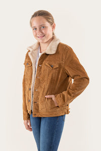 Everton Kids Corduroy Jacket - Tan