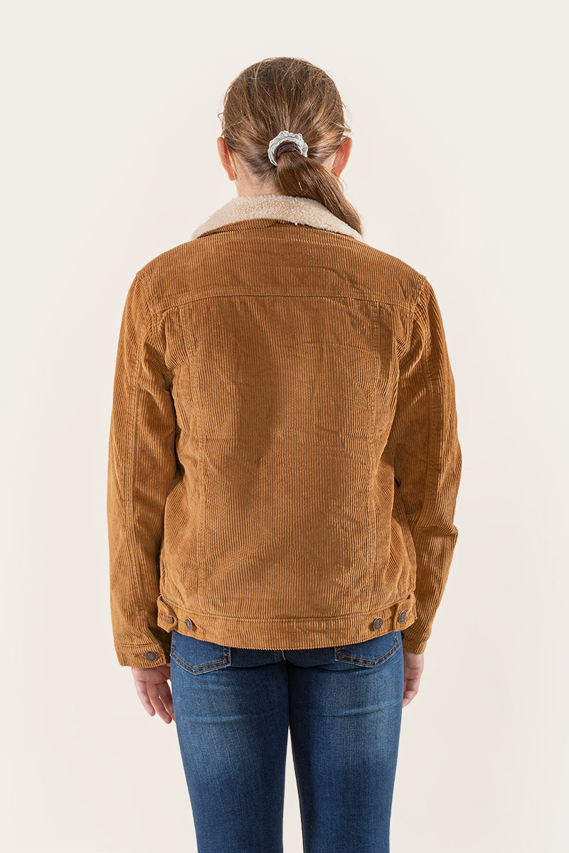 Everton Kids Corduroy Jacket - Tan