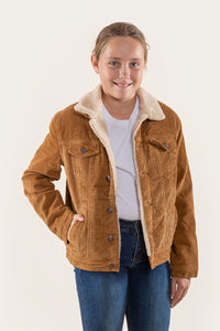 Everton Kids Corduroy Jacket - Tan