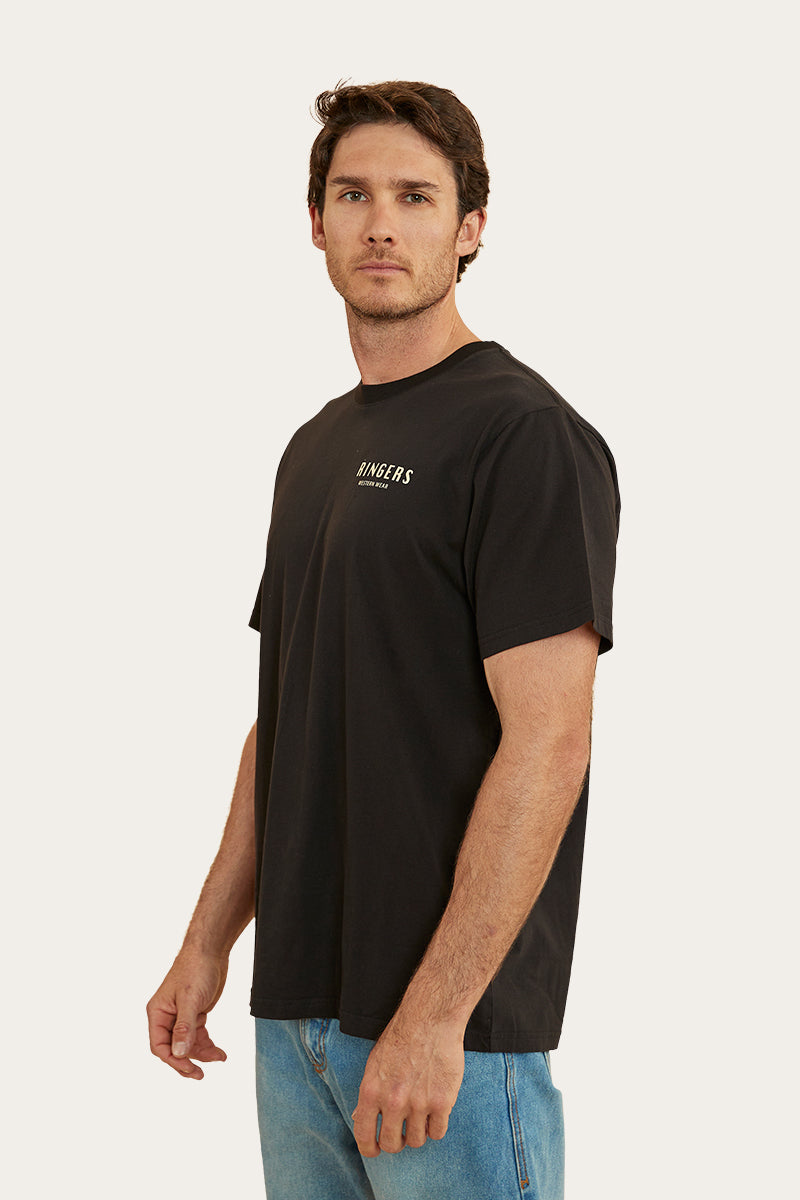 Haulin Mens Loose Fit T-Shirt - Black