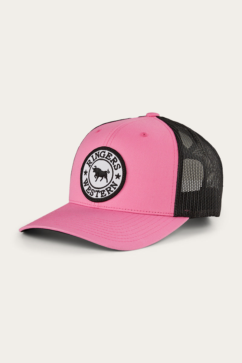 Tara Ponytail Trucker Cap - Melon