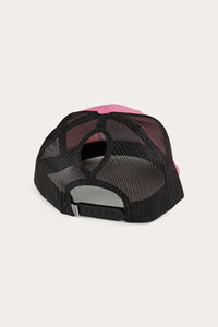 Tara Ponytail Trucker Cap - Melon