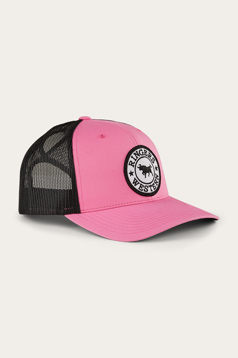 Tara Ponytail Trucker Cap - Melon