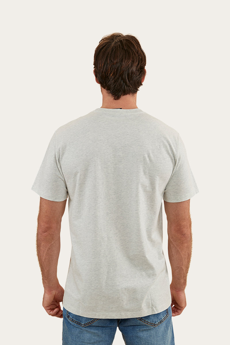Southbridge Mens Classic Fit T-Shirt - Light Grey Marle