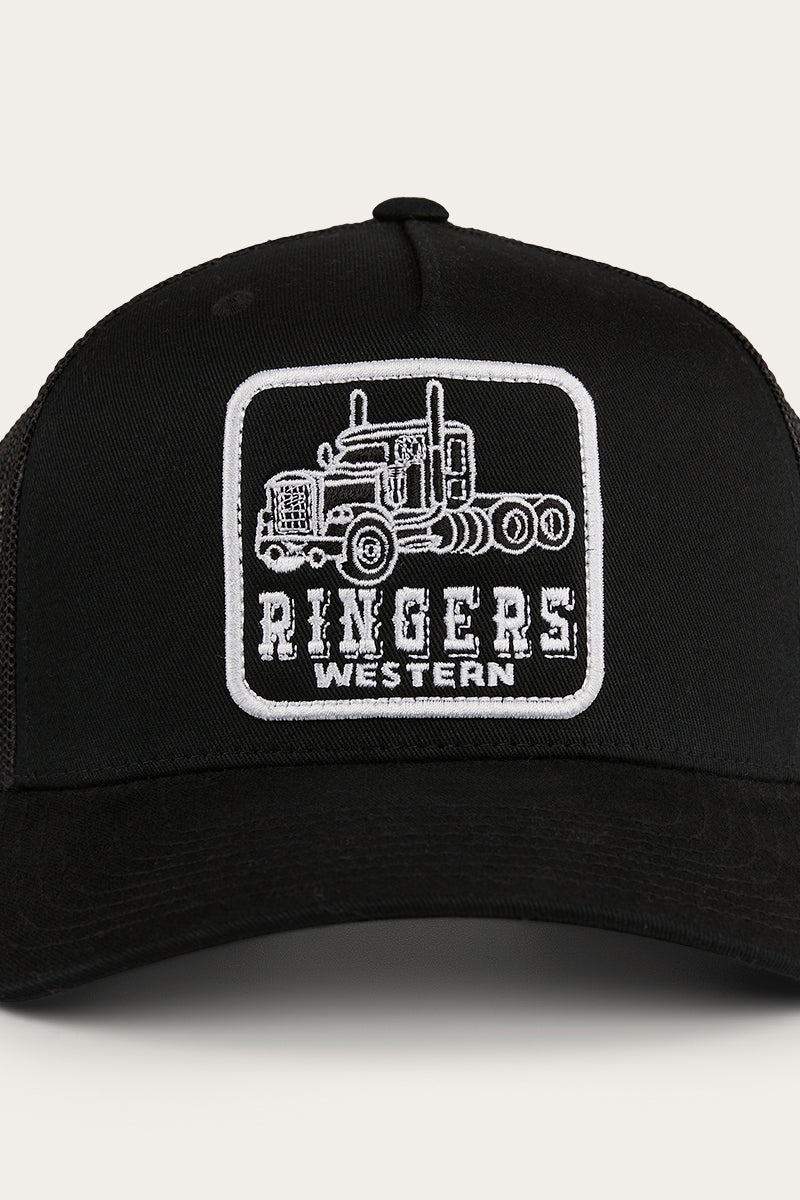 Long Haul Trucker Cap - Black