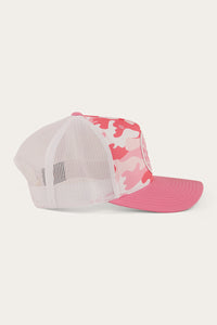 Signature Bull Trucker Cap - Pink Camo