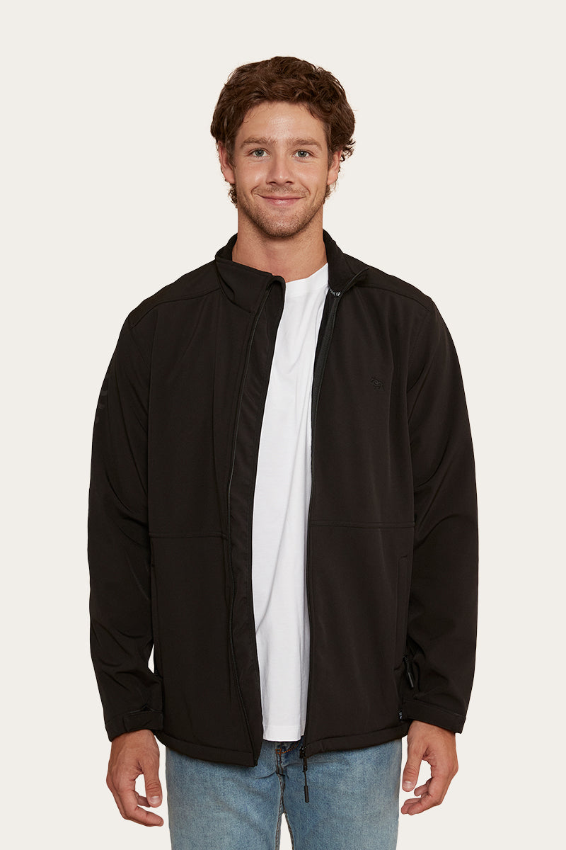 Roberts Mens Windbreaker - Black