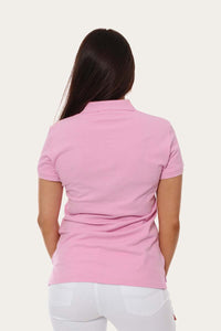 Classic Womens Polo Shirt - Pastel Pink