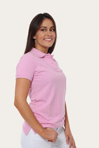 Classic Womens Polo Shirt - Pastel Pink