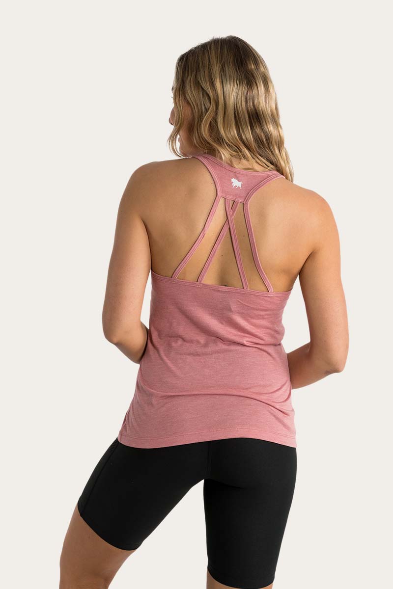 Reese Womens Active Tank - Dusty Rose