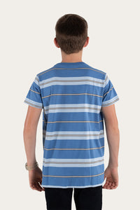 Budd Kids Classic Fit T-Shirt - Blue Stripe