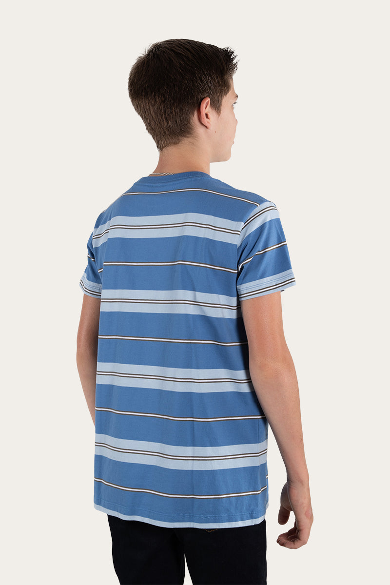 Budd Kids Classic Fit T-Shirt - Blue Stripe