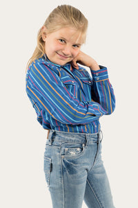 Nevada Kids Western Shirt - Multi Stripe