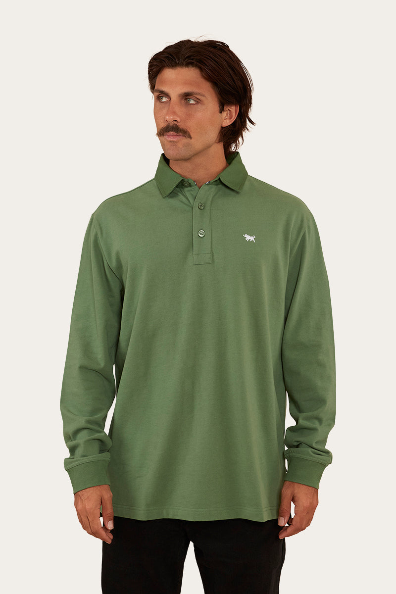 Abbott Mens Rugby Jersey - Cactus Green