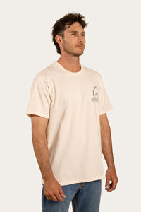 Your Mate Mens Loose Fit T-Shirt - Off White