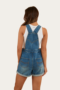 Weekender Womens Overall - Mid Wash Blue