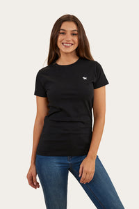 Reeves Womens Classic Fit T-Shirt - Black