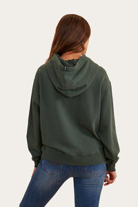 Varsity Womens Hoodie - Pine