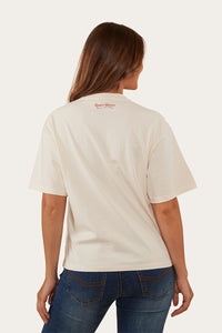 Good Times Womens Oversized T-Shirt - Vintage White