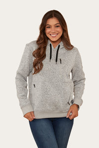 Rockies Womens Hoodie - Grey Marle