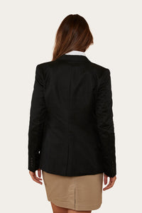 Amelia Womens Blazer - Black