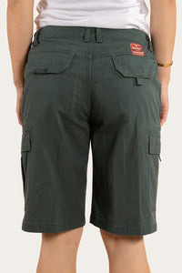 Clearwater Womens Ripstop Work Short - Forest