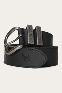 James Belt - Black / Silver - 100% Australian Made