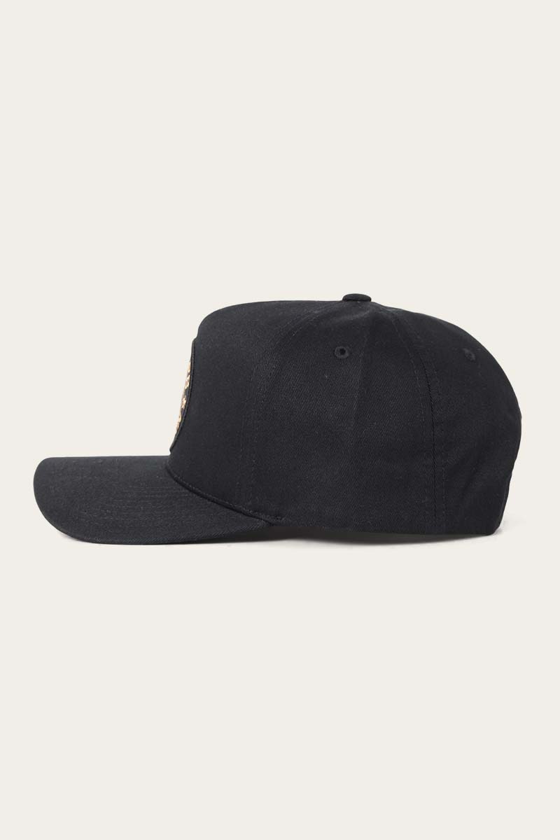 Grover Baseball Cap - Black/Clay