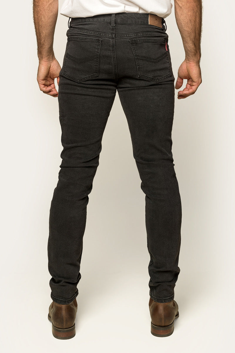 Austin Mens Slim Fit Jean - Black